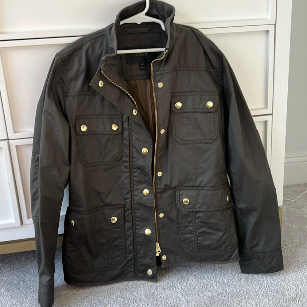 Jcrew Waxed Canvas jacket